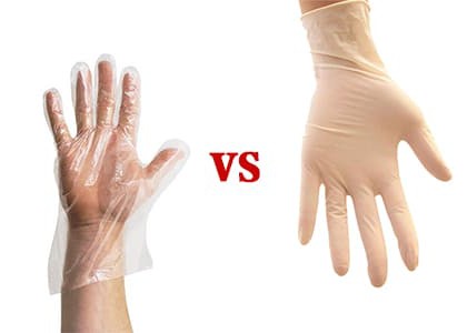The Difference Between PE and PVC Gloves