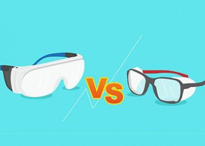 What's the Difference between Regular Glasses and Safety Glasses?