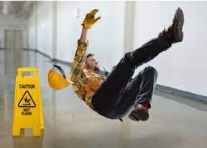 Did you know that the majority of general industry accidents are due to slips,trips and falls