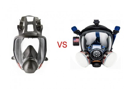 The Difference Between Full Face Respirators and Gas Masks