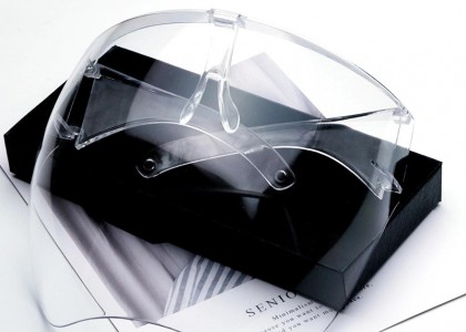 Each eye and face protective device is designed for a particular hazard