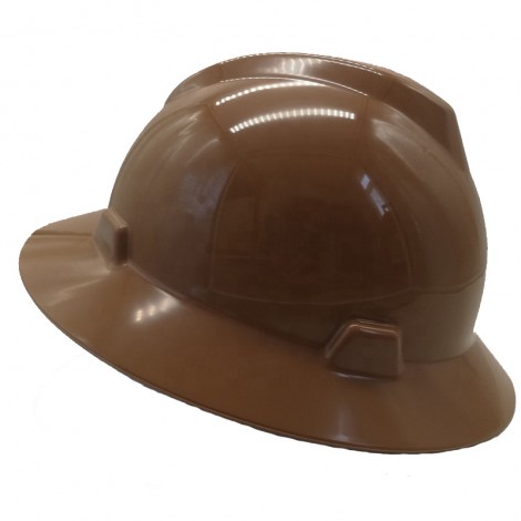 HDPE Full Brim Hard Hats  V Type safety helmet