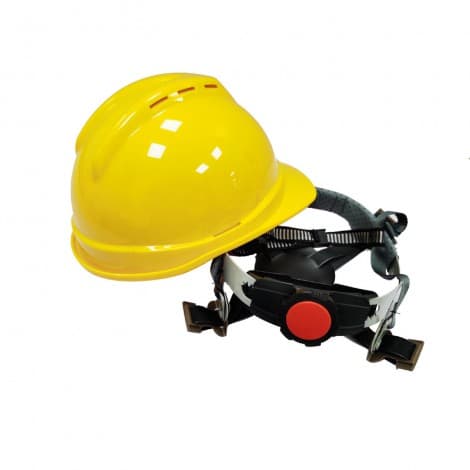 ABS/HDPE 4-point Fas-Trac III ratchet suspension safety hard hat safety  helmet