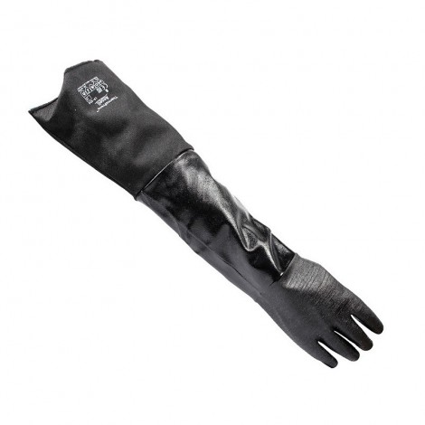 Ansell 19-026 Neoprene high temperature Acid And Alkali chemical resistant long sleeve gloves