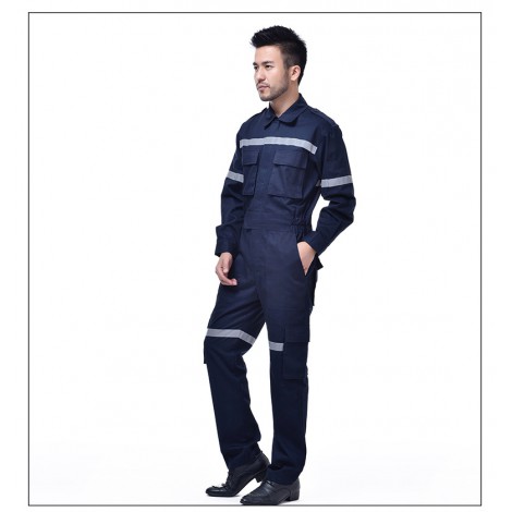 reflective junsuit siamese protective clothing construction uniforms work clothes mechanic overalls