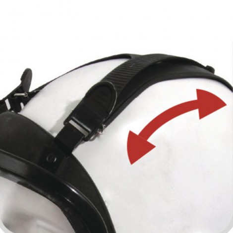 Delta Plus M9300 Strap Galaxy Respiratory Full Face Mask – Strap Adjustment