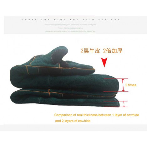 Two-layer cowhide anti-bite anti-tear scratch Pet Care hand safety  gloves-Hand Protection-China PPE supplier, Personal protective equipment  manufacturer, working safety products exporter，Guangzhou Yangyue safety  equipment，HSE in China.