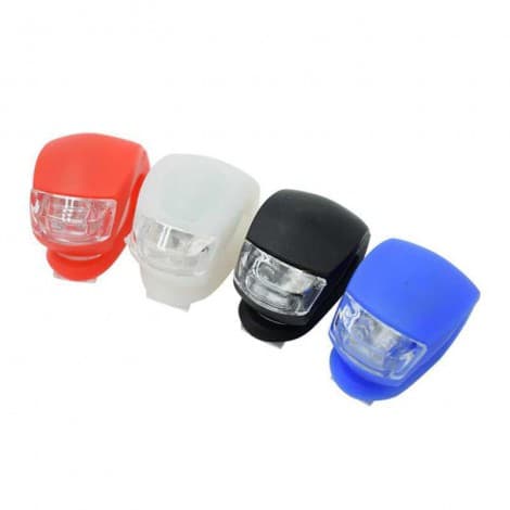 silica gel Led Bicycle Cycling Flash Warning Light Led Front Light