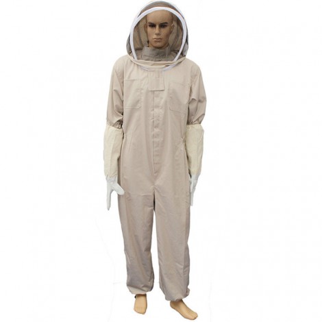 bee keeping suit space cap Hooded beekeeping clothing Beekeeper jumpsuit Zipper Coveralls