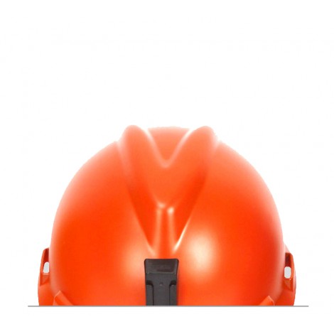 MSA 10177253 V-Gard miner helmet ABS hard hat with lamb light holder