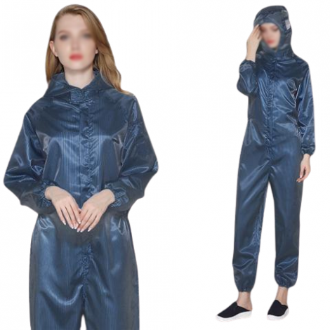 Dustproof Protective Clothing Coverall One-Piece Suit Anti-Static Suit