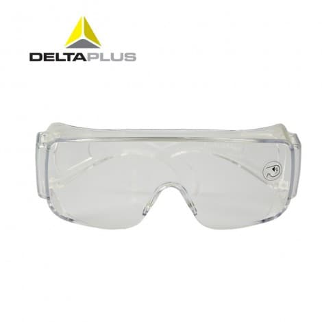 Deltaplus 101131 One-piece lens Safety Eyewear for use with Prescription Glasses