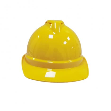 ABS 4-point Fas-Trac III Suspension V-Gard Slotted Hard Hat