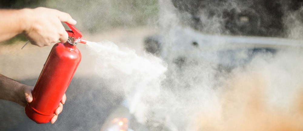 What fire extinguisher is best for a car?