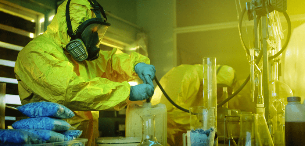 How often should chemical protective clothing be replaced?